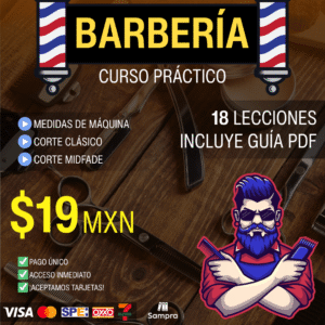 CURSO BARBERÍA